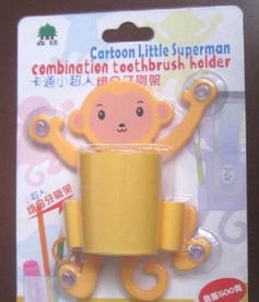 牛奶爸牛奶媽等大力士牙刷架 衛浴與母嬰用品的跨界爆款